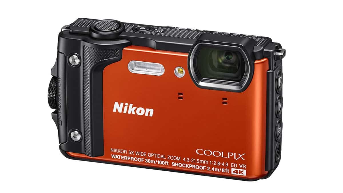 Nikon W300 Waterproof Underwater Digital Camera | Waterproof Gadgets To Lounge By The Pool With