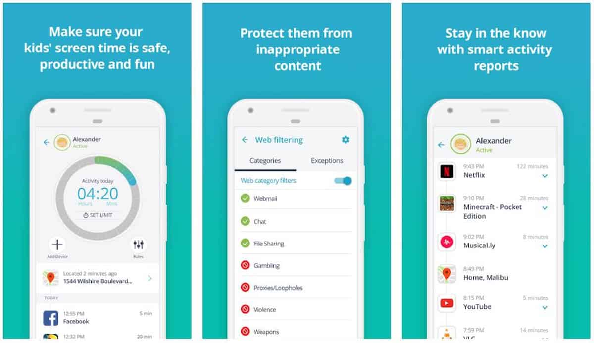 Qustodio Parental Control | Best Free Parental Control App To Keep Your Kids Safe From Online Dangers