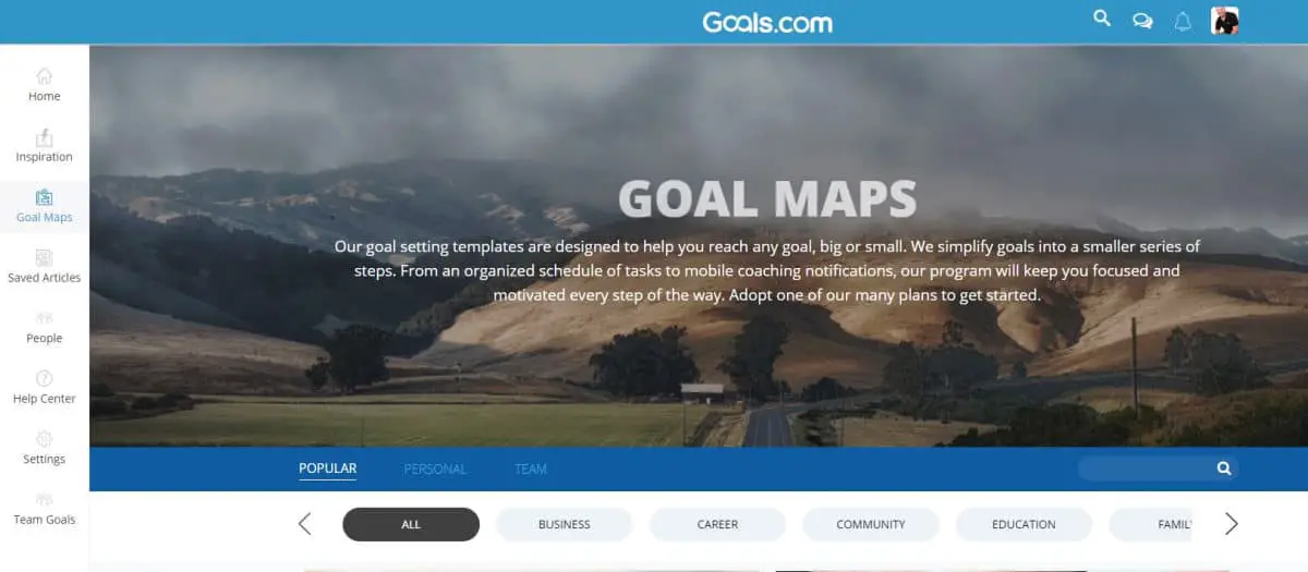 Goal Maps | Mr. Noobie's Review of Goals.com's Habit Tracker