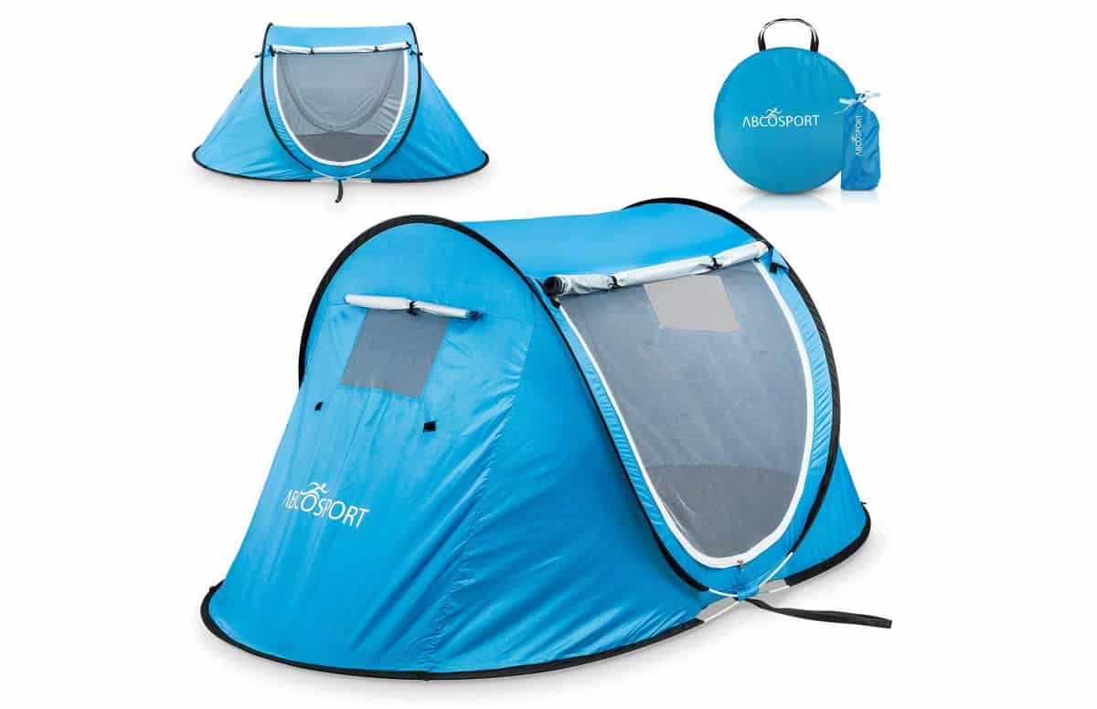 Pop-up Tent an Automatic Instant Portable Cabana Beach Tent | Best Kid's Camping Gear on Amazon (A Great Invest For Summer!)