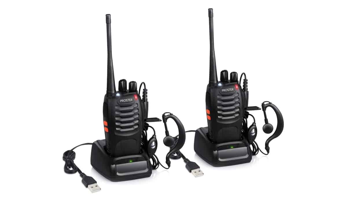 Proster Rechargeable Walkie Talkies Kids | Outdoor Survival Gear And Gadgets on Amazon Under $100