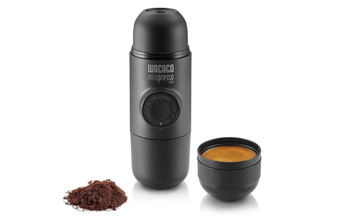 Wacaco Minipresso GR, Portable Espresso Machine | Cool Camping Must-Haves To Survive A Weekend Outdoors