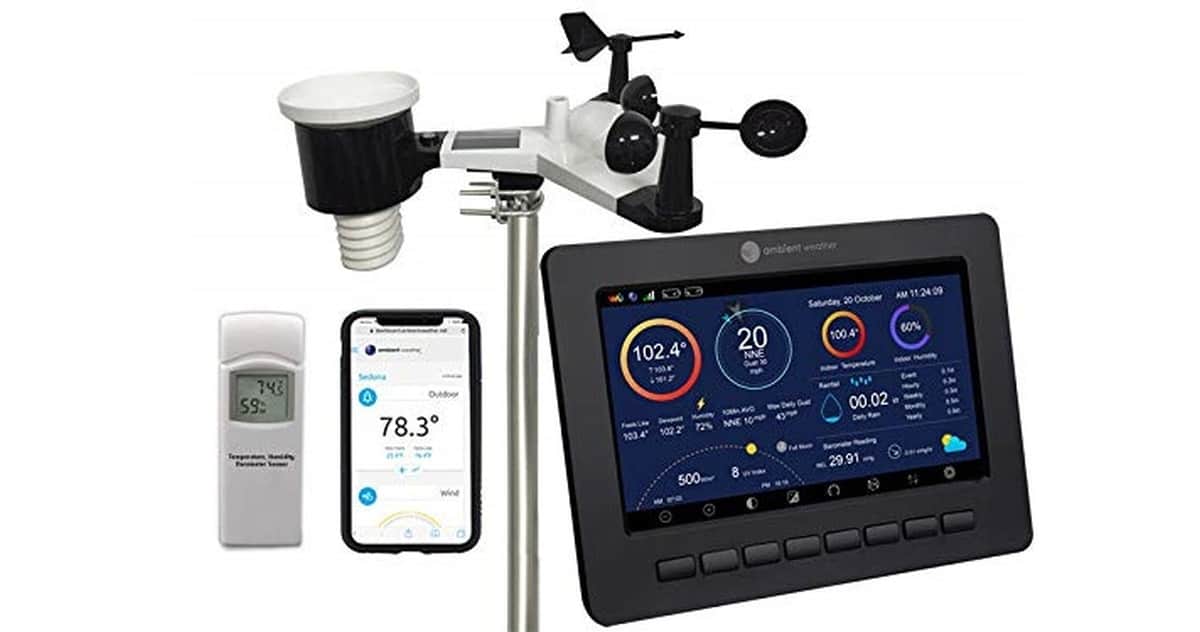 Ambient Weather WS-2000 Smart Weather Station | Robotic Lawn Mowers and Other Smart Gadgets for the (Hard) Yard Work | robot lawn mower