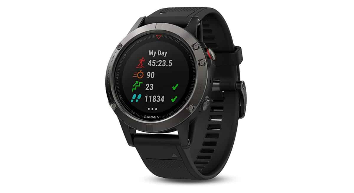 Garmin Fenix 5 Sapphire - Black with Black Band | Best Hiking Gear and Gadgets You Should Buy This Fall | cool hiking gear