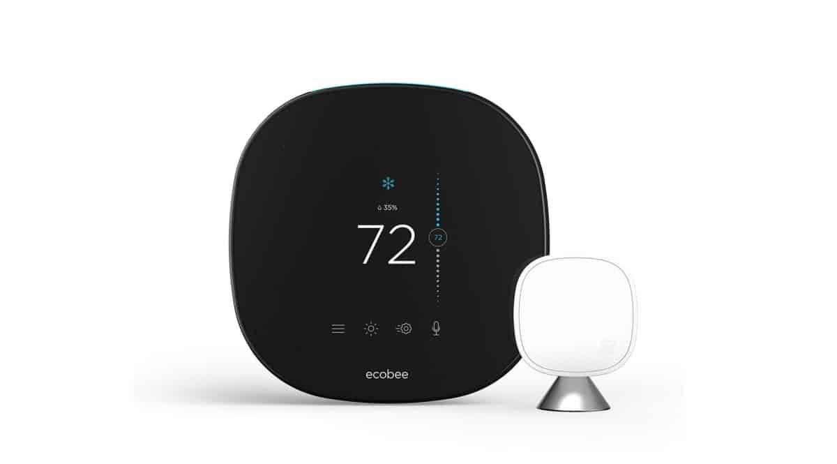 ecobee SmartThermostat with Voice Control | DIY Smart Home Automation Guide: Best Smart Devices From Amazon | diy network smart home