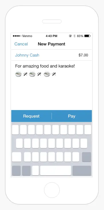Venmo - new payment