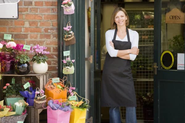 Woman - small business - florist