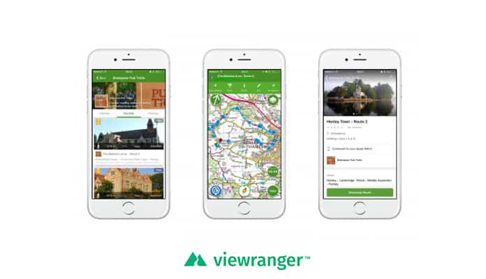 Route Tracking Apps: Viewranger