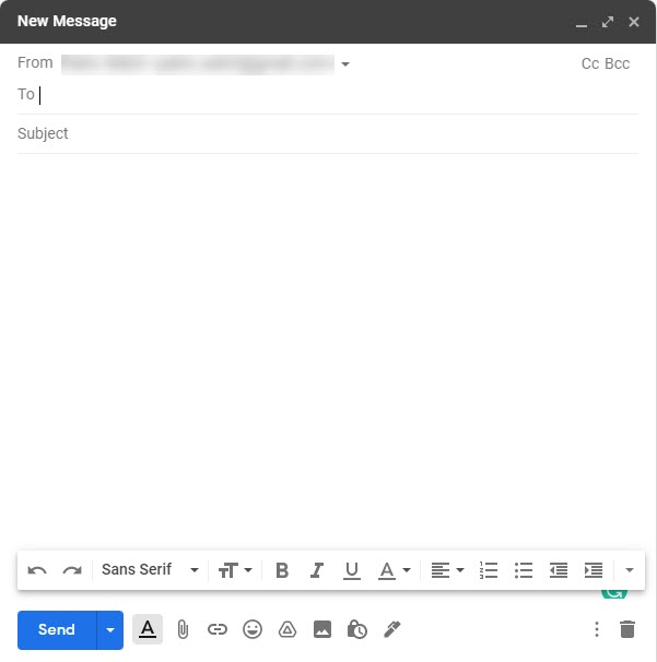 How to use Email: Gmail compose